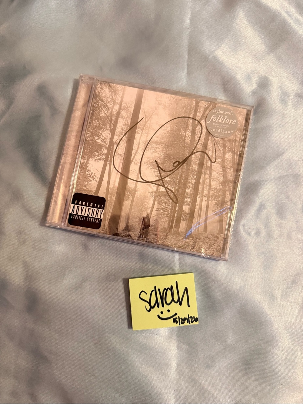 Taylor Swift Folklore Signed CD SEALED